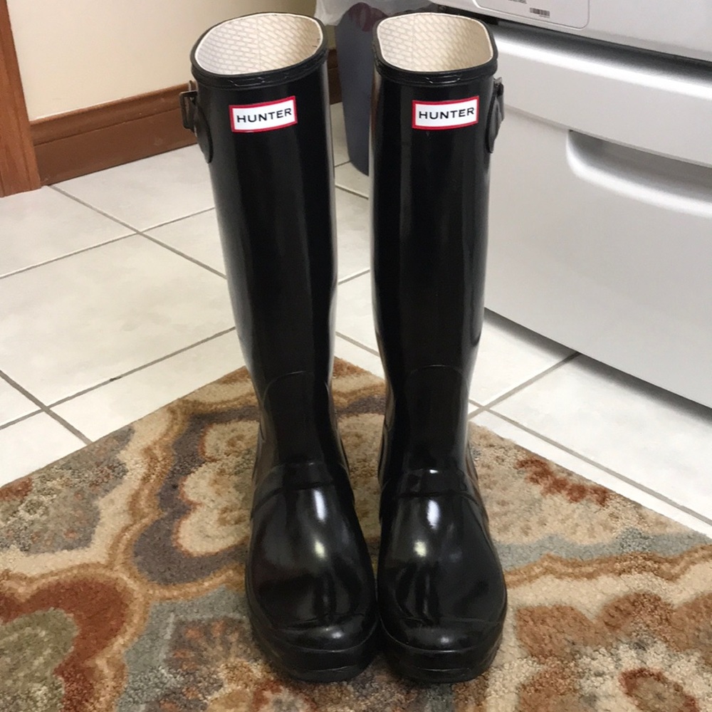 Hunter Women's Original Tall Gloss Rain Boots